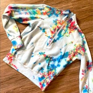 Custom Tie Dye Nike Pullover